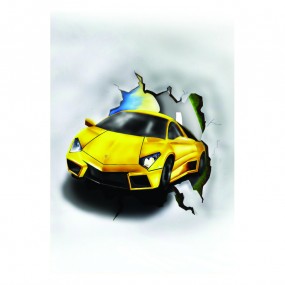Decal trang trí 3D
